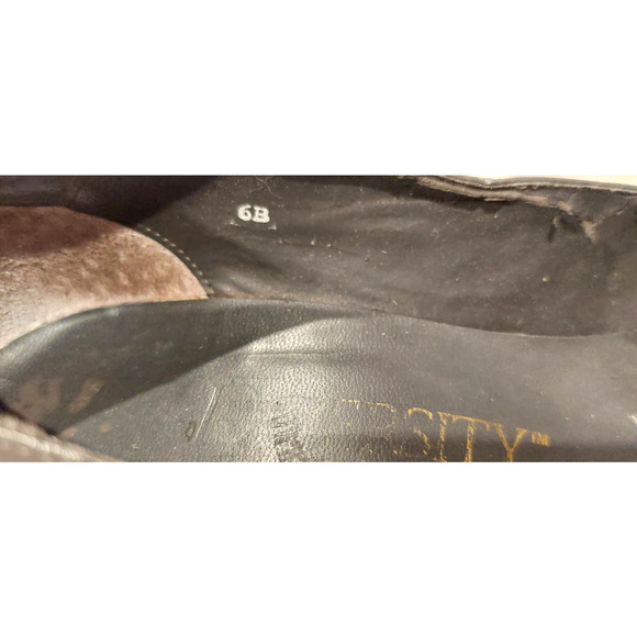 Destiny Snakeskin Heels/Pumps, Gray, Size 6B, Vintage 70s/80s , EUC - Picture 6 of 10